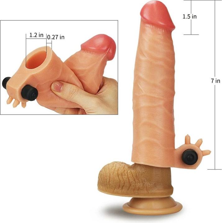 Image du produit Lovetoy Extension vibrante en silicone 1,5