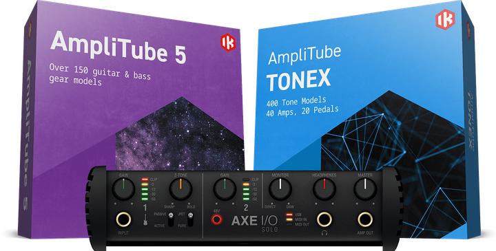 Actual product image IK Multimedia Audio Interface AXE I/O Solo (USB)