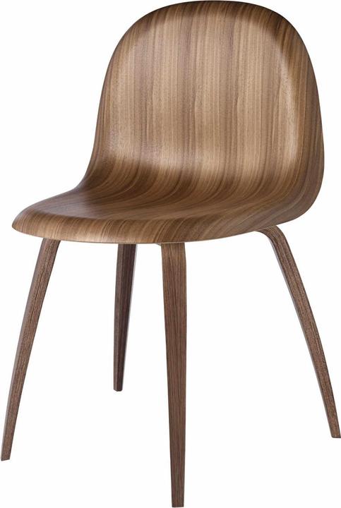 Produktbild Gubi 3D Dining Chair Wood Edition Stuhl