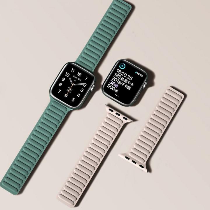 Immagine prodotto Hurtel Cinturino magnetico per orologio 6/5/4/3/2 / SE (40mm / 38mm) Bracciale magnetico a fascia nero (Apple Watch)
