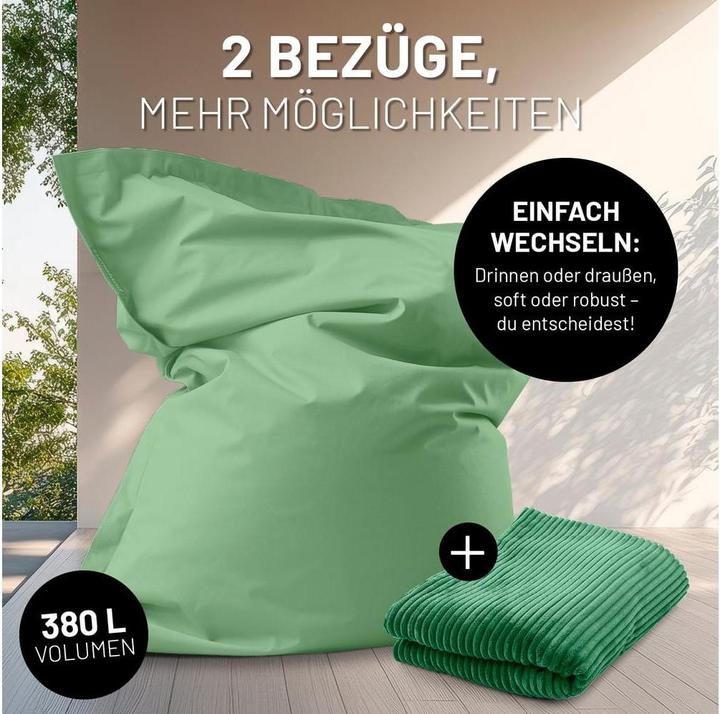 Produktbild Lumaland Sitzsack + Cordhülle