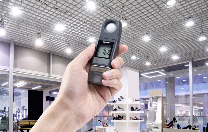 Image du produit Voltcraft VC9657635 DL-230L Enregistreur de données Lux Éclairement mesuré Fonction PDF, y compris murale