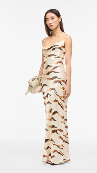 Image du produit Rouge Edit ROUSMILLAS Träger Maxikleid (38)