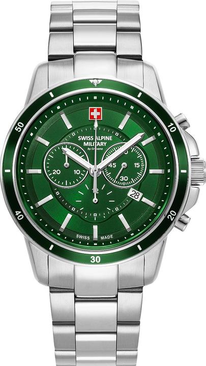 Immagine prodotto Swiss Alpine Military 7089.9134 Cronografo Uomo 44mm 10ATM (Cronografo, 44 mm)