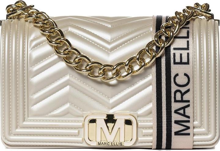 Actual product image Marc Ellis Damen Schultertasche - Modell Roxane - 100% Gummi - 25.0 X 15.0 X 8.0 Cm