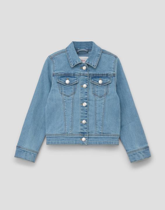 Image du produit S.Oliver Indoor-Jacke Jeansjacke mit Rücken-Stickerei (98)