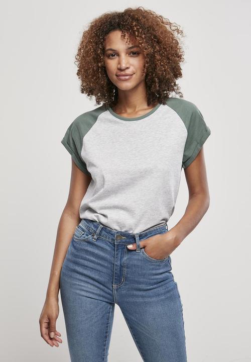 Produktbild Urban Classics Ladies Contrast Raglan Tee (S)