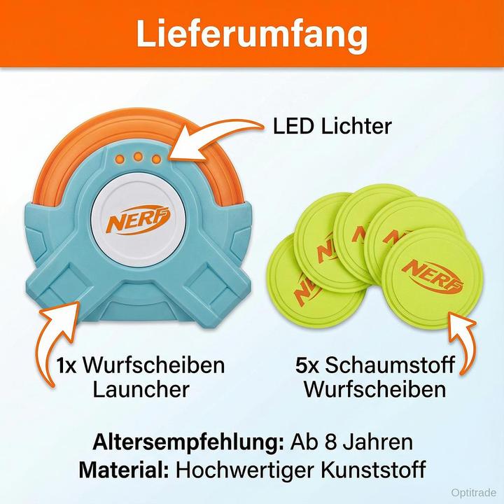 Produktbild Jazwares NERF Skeet Shot Disc Launcher