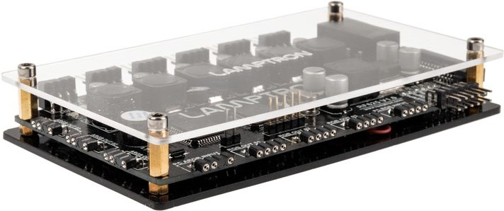 Produktbild Lamptron RF625 fan and ARGB controller black (4 Lüfter)