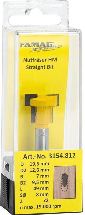 Actual product image Famag Mill