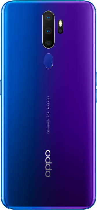 Produktbild OPPO A9 (2020) (128 GB, Space Purple, 6.50", Dual SIM + SD, 48 Mpx, 4G)