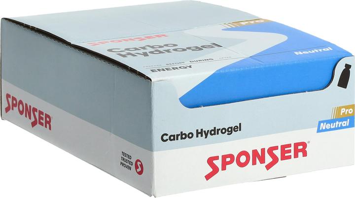 Image du produit Sponser Carbo Hydrogel (Neutre, 20 pcs, 1360 g)