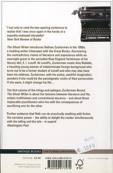 Produktbild The Ghost Writer (Englisch, Philip Roth, 2016)