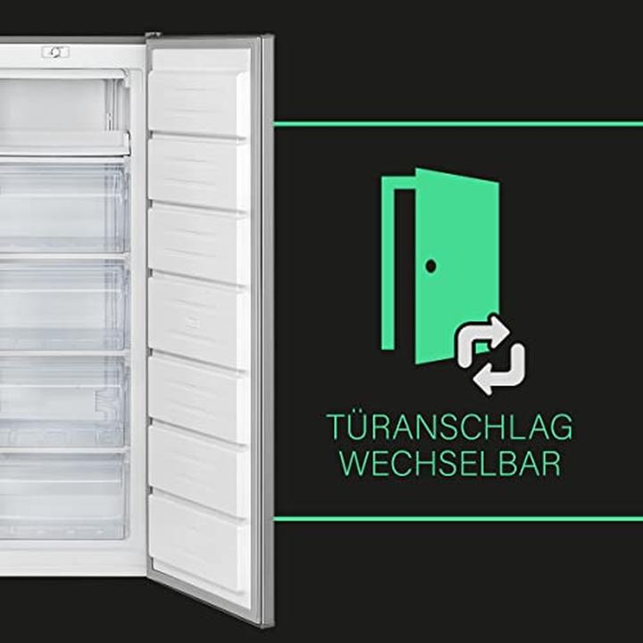 Actual product image Bomann GS 7340 ix-look Width 54.5 cm, capacity 168 litres (Stand-alone, 168 l)