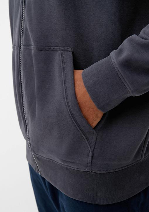 Produktbild s.Oliver Sweatshirt Jacke Sweatjacke mit Kapuze (3XL)