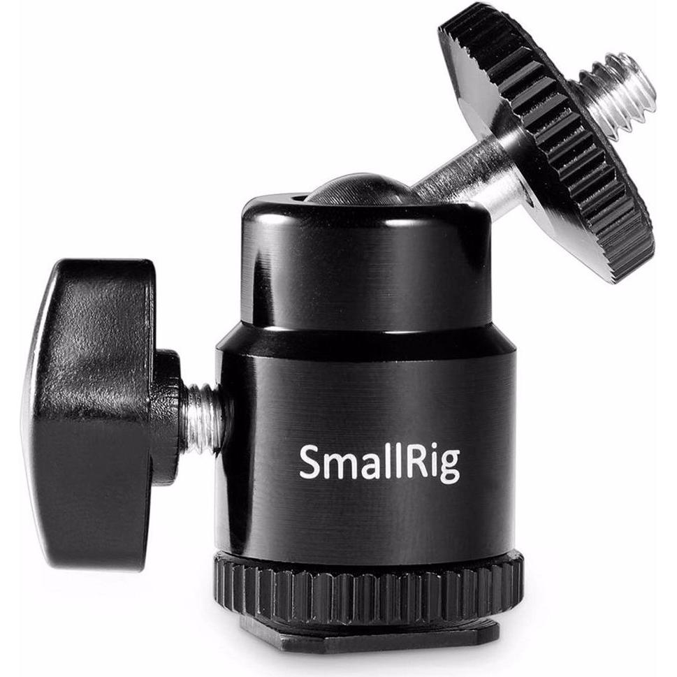 SmallRig Cold Shoe-Adapter (Diverses Video Zubehör), Video Zubehör, Schwarz