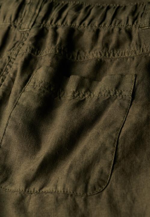 Image du produit Superdry Pantalon taille basse en lin (L)