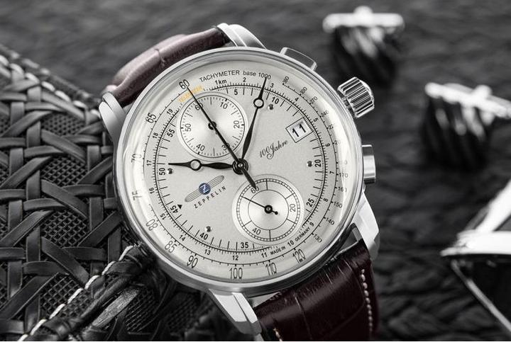 Actual product image Zeppelin 100 years 8670-1 (Analogue wristwatch, Chronograph, 42 mm)