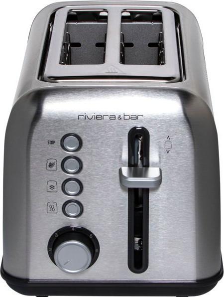 Actual product image Riviera & Bar riviera&bar Toaster Stainless Stainless Steel 2 short slots