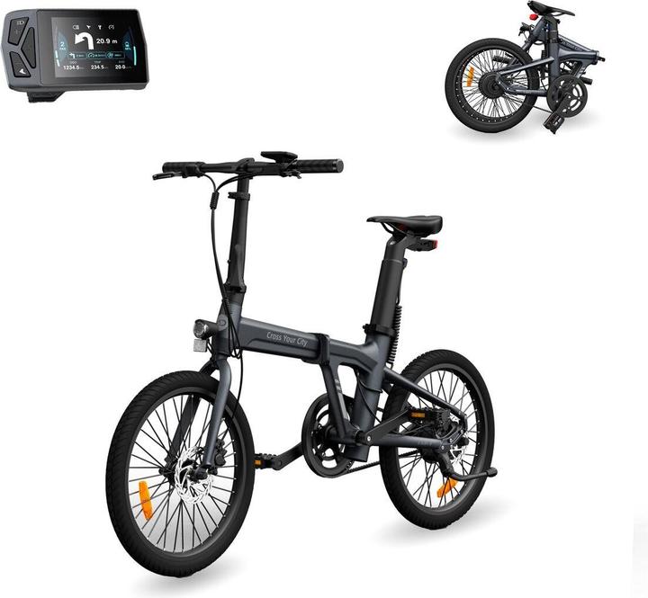 Produktbild ADO Electric Bike A Dece Oasis A20 Grey 250 W 10000 mAh