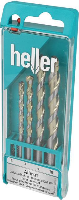 Actual product image Heller Carbide multi-purpose drill bit set (5, 6, 8, 10 mm)