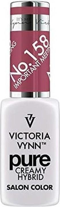 Produktbild Visconti Di Modrone Victoria Vynn Kiss Collection LED Gel Nagellack Hybrid Maniküre Soak Off 8ml Farbton 158 (Rosa, Gel-Effekt Nagellack)