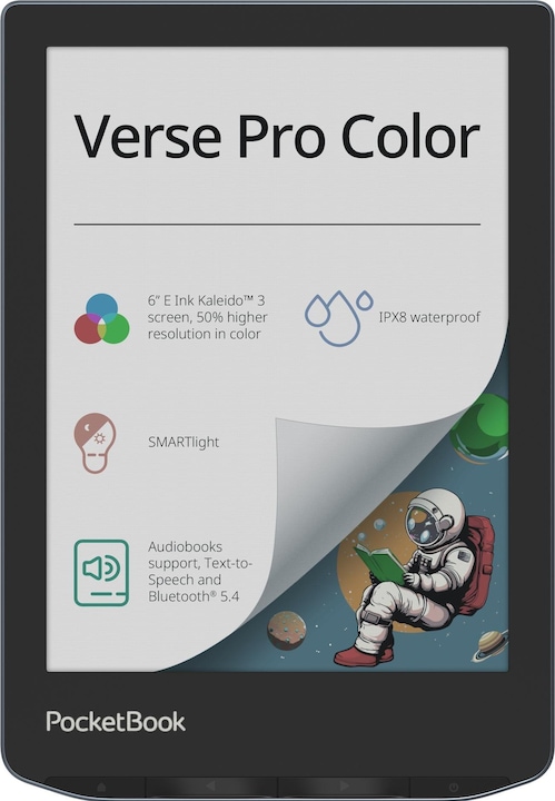 PocketBook Verse Pro Colour (6", 16 GB, Mare tempestoso)