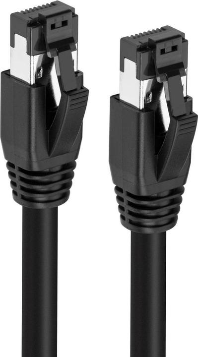 Actual product image MicroConnect CAT8.1 S/FTP 2m Black LSZH (S/FTP, CAT8.1, 2 m)