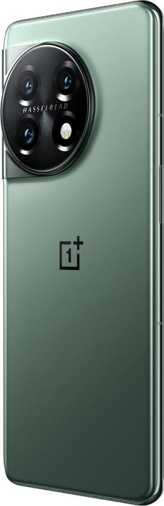 Produktbild OnePlus 11 (256 GB, Eternal Green, 6.70", Hybrid Dual SIM + eSIM, 5G)
