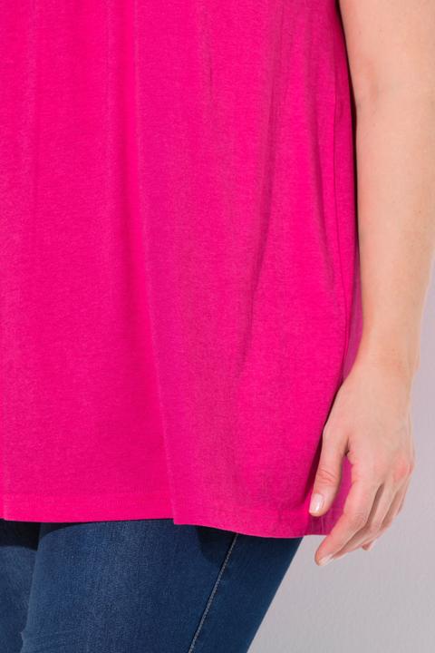 Image du produit Ulla Popken Débardeur en modal à jolis plis creux. Coupe évasée, encolure ronde et larges bretelles (50, 52)