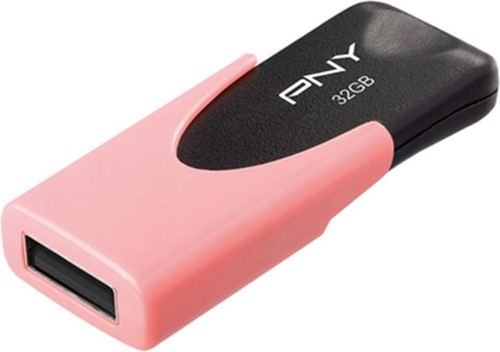PNY ATTACHE 4 PASTEL 32GB USB2 (32 GB, USB-A, USB 2.0)