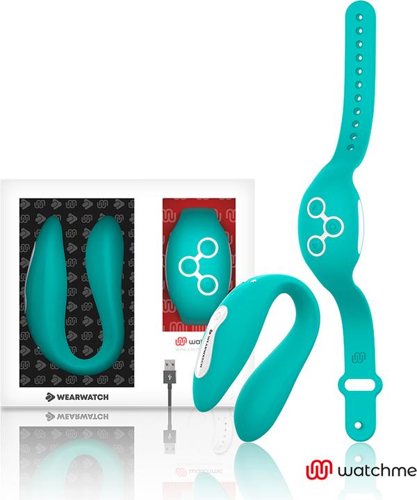 Actual product image Wearwatch Dual Pleasure Wireless Technology Watchme Light Green