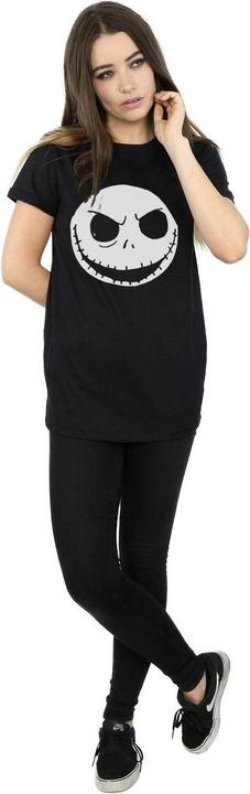 Produktbild Dick Smith Womens/Ladies Jack Skellington Cotton Boyfriend T-Shirt (S)