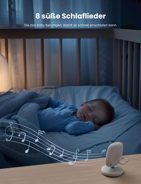 Actual product image GHB Babyphone mit Kamera und LCD-Display (Video & Audio)