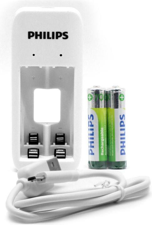 Actual product image Philips SCB2070NB/00 (2 pcs., AAA, 700 mAh, Battery + charger)