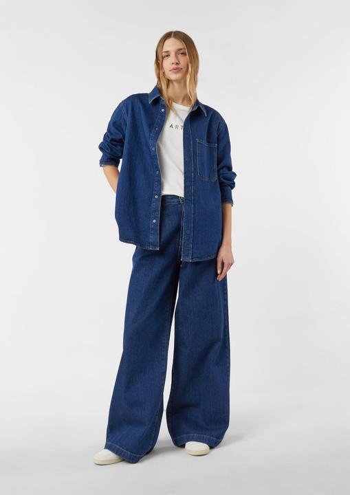 Immagine prodotto Comma Bluse Lässiges Denim-Overshirt (S)