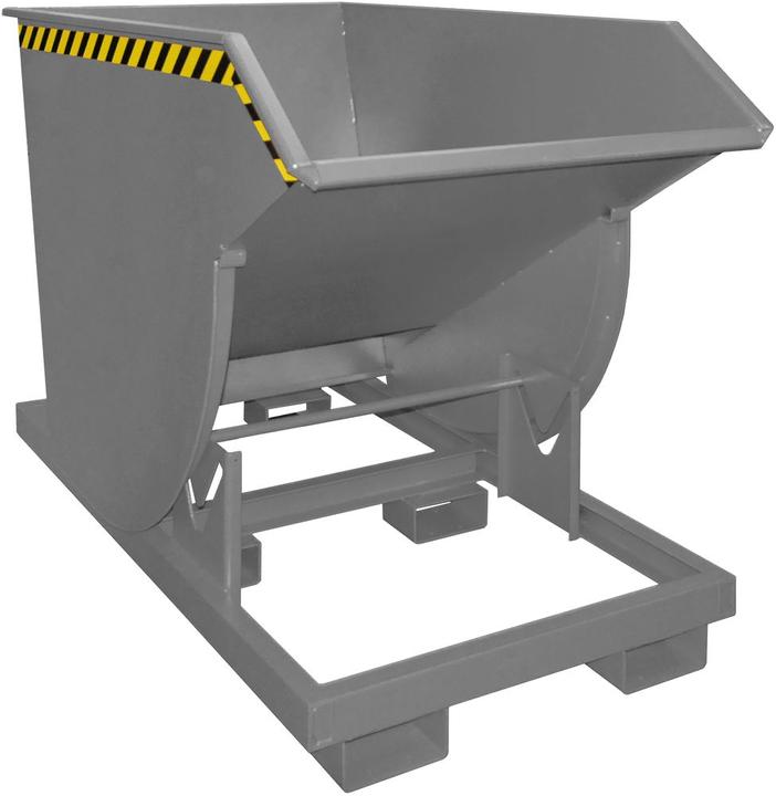 Image du produit eurokraft pro Benne basculante, modèle étroit (1000 l)
