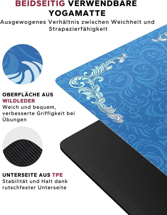Produktbild Hapbear Rutschfeste Yogamatte (6 mm)