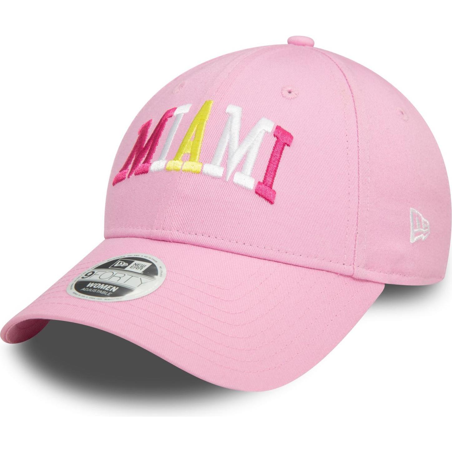 New Era, Damen, Cap, 9Forty Strapback Damen Cap - MIAMI rosa, Rosa