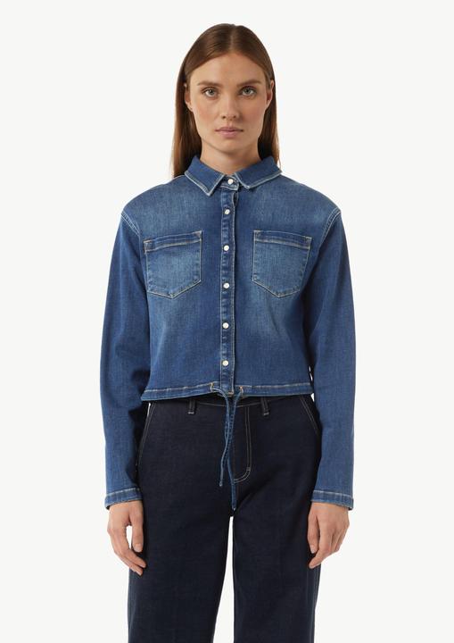 Produktbild Comma Indoor-Jacke Softe Blousson-Jeansjacke mit Druckknöpfen (34)