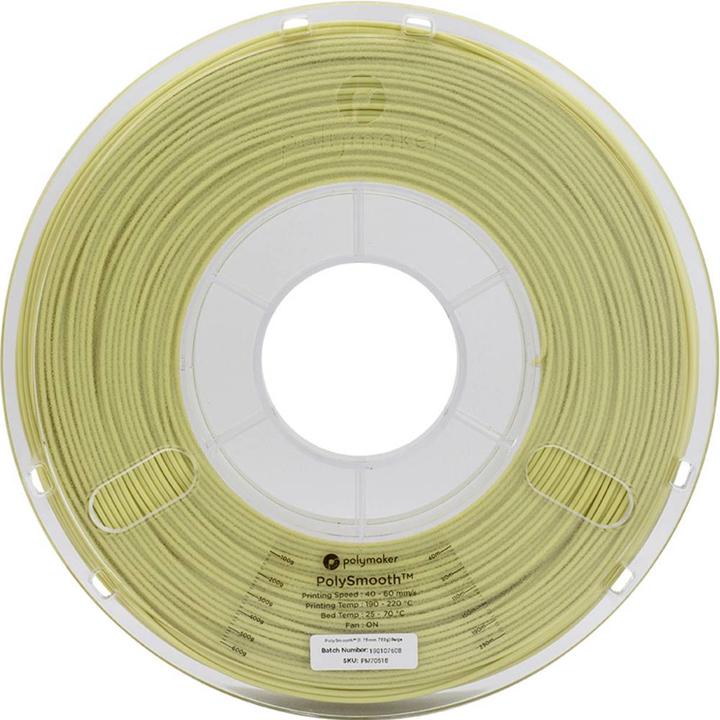 Actual product image Polymaker PJ01012 PolySmooth Filament polishable 1.75 mm 750 g Beige 1 pc. (PVB, 1.75 mm, 750 g, Beige)