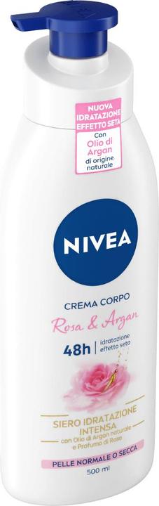 Actual product image NIVEA Rosa & Argan (Body cream, Body lotion, 500 ml)