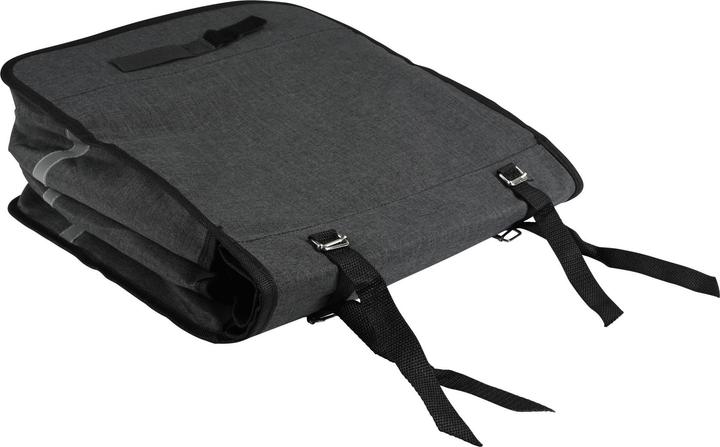 Immagine prodotto Lastpak Fahrradtasche doppelt 35 Ltr Canvas grau (35 l, Borsa portapacchi)
