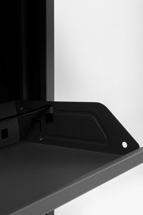 Produktbild Kare Design Schuhkipper Caruso 3-er schwarz (104 x 50 x 15 cm)