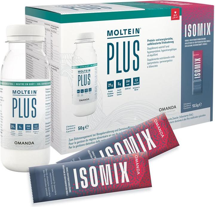 Image du produit Moltein Plus 2.5 (6x50g) + ISOMIX (12x13.5g) (1 pcs, Poudre, 711 g)