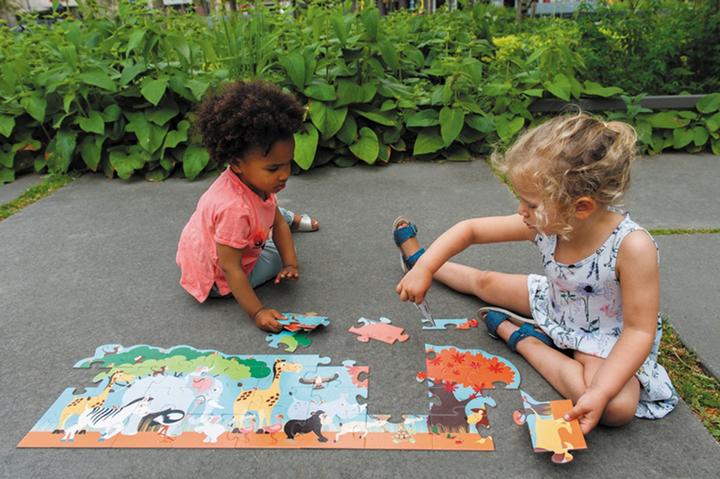 Produktbild Scratch Puzzle Safari (36 Teile)