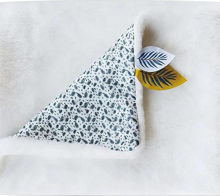 Actual product image Doudou et Compagnie Koala baby blanket, white 75x100cm ** (100 x 70 cm)