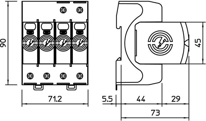 Immagine prodotto OBO Bettermann CombiController V50 V50-4-280 4 poli 280V