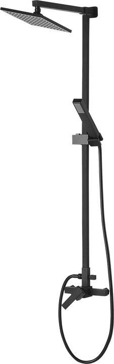 Produktbild Beliani Dusche Set mit Kopfbrause Messing schwarz TAGBO