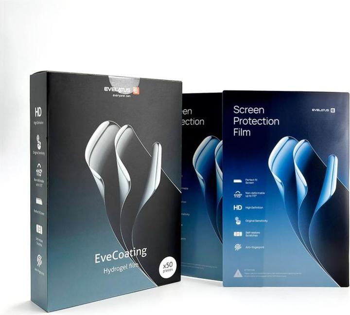 Image du produit Evelatus Premium HD Strong Film anti-traces de doigts hydrogel protecteur d'écran (1 pcs)